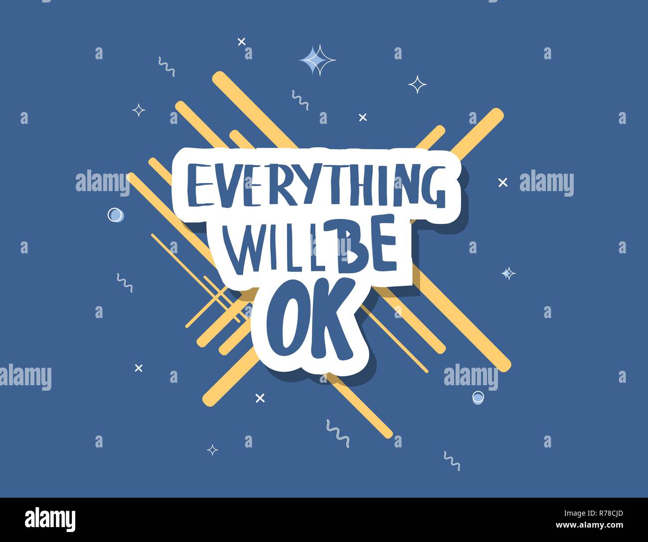 everything-will-be-ok-handwritten-lettering-poster-vector-template