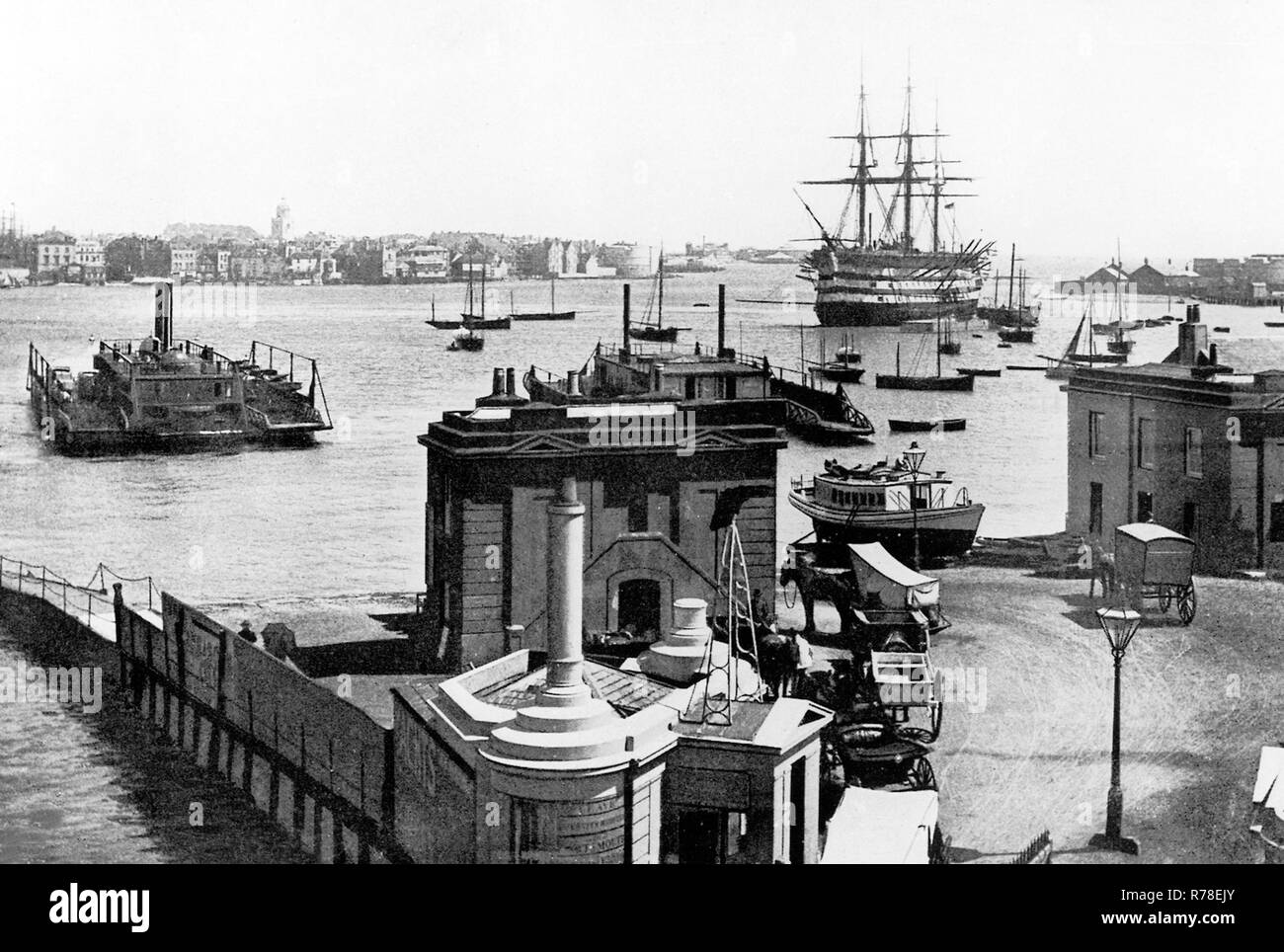 Vintage portsmouth Black and White Stock Photos & Images - Alamy