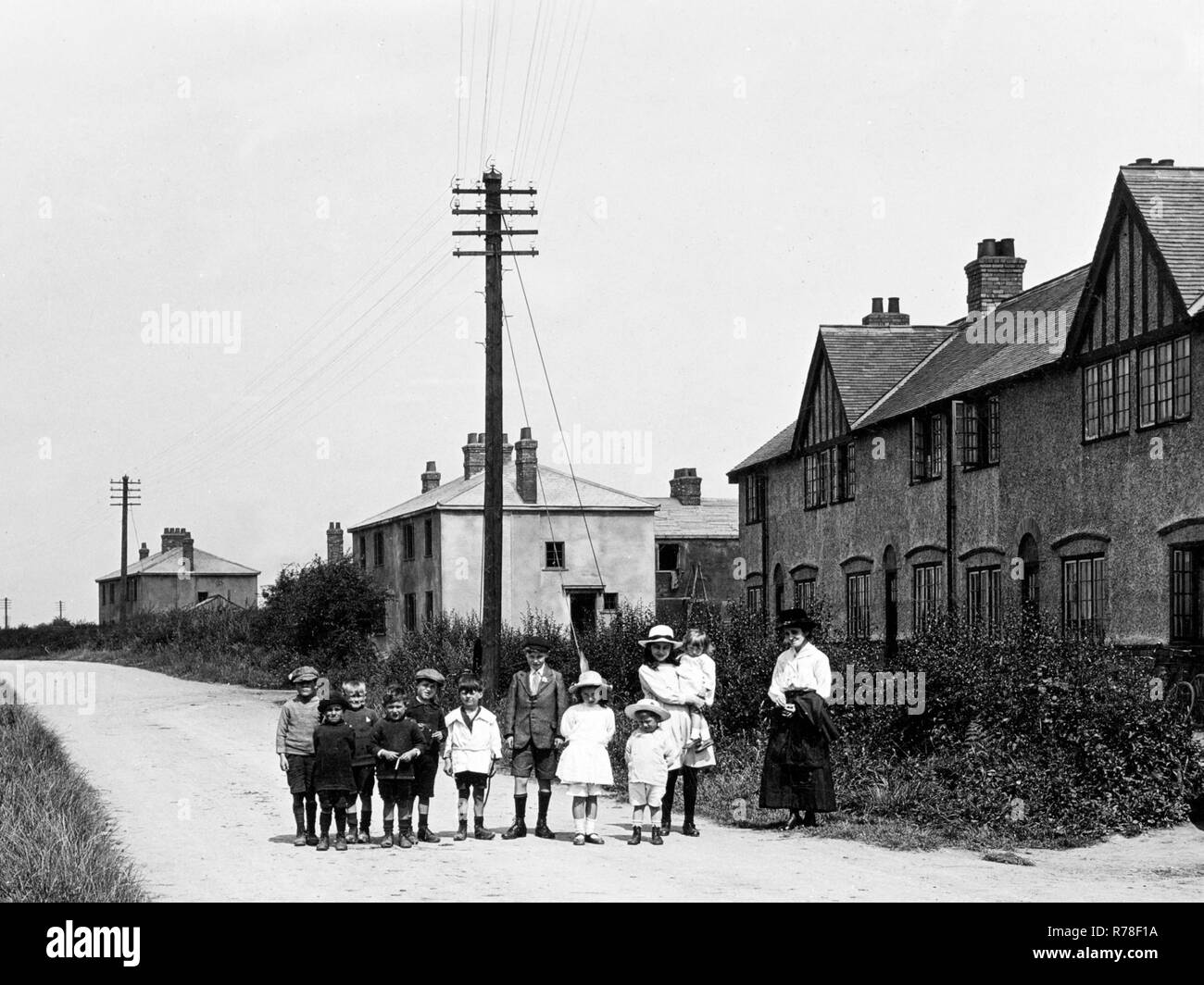 New Village, Stainforth Stock Photo Alamy