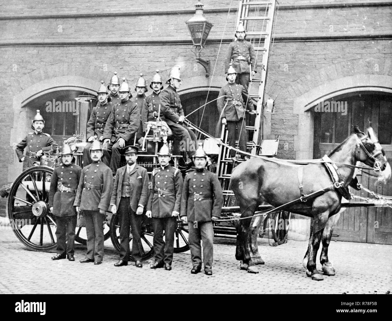 Middlesbrough Fire Brigade Stock Photo Alamy