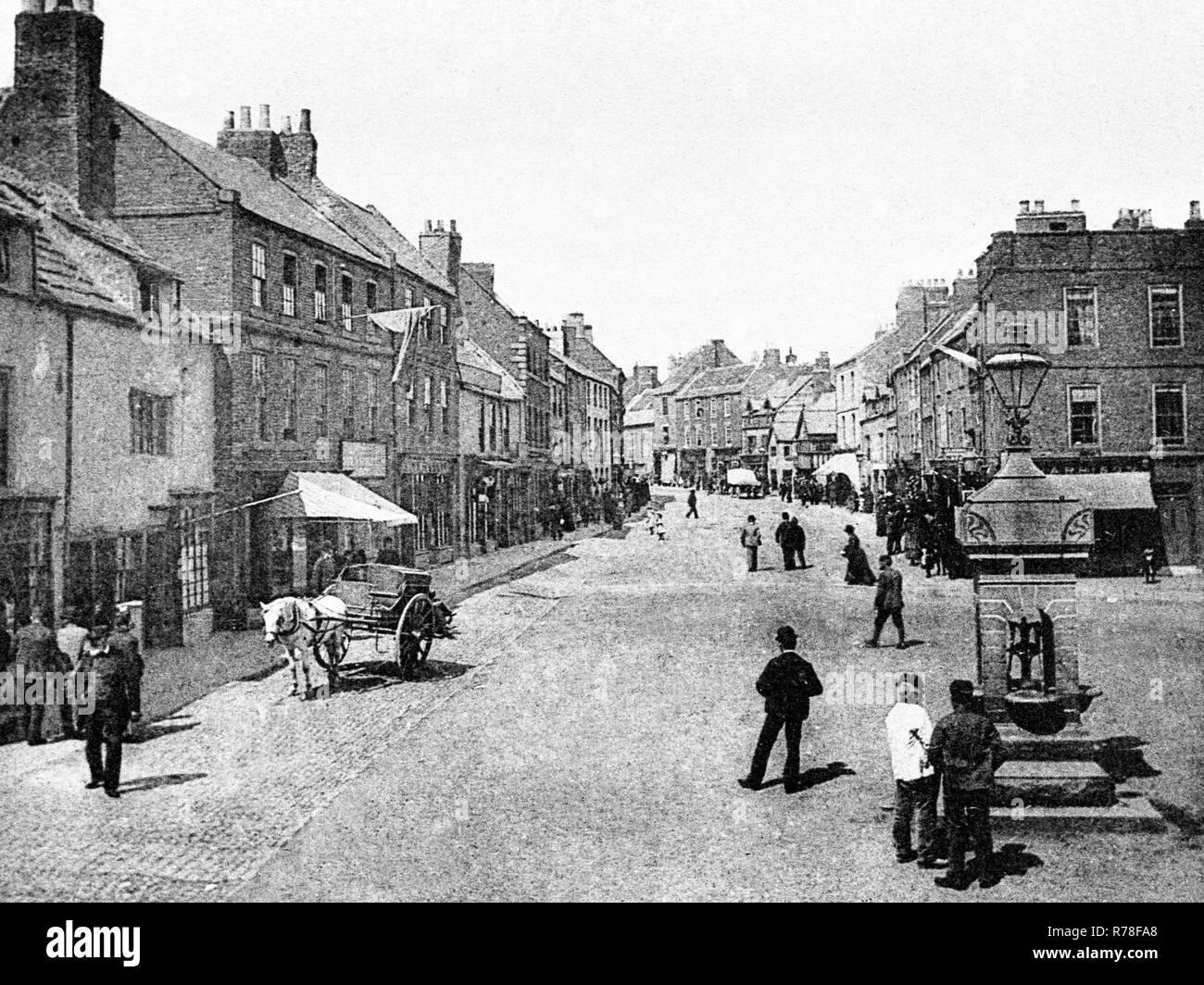 Newgate Street, Morpeth Stock Photo Alamy
