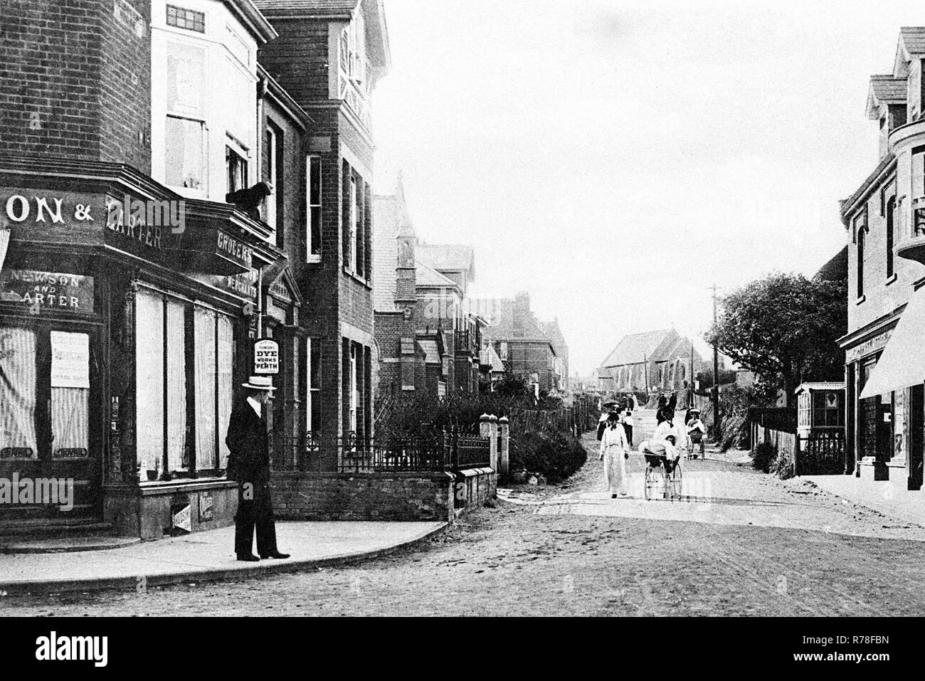 Cromer Road, Mundesley Stock Photo Alamy