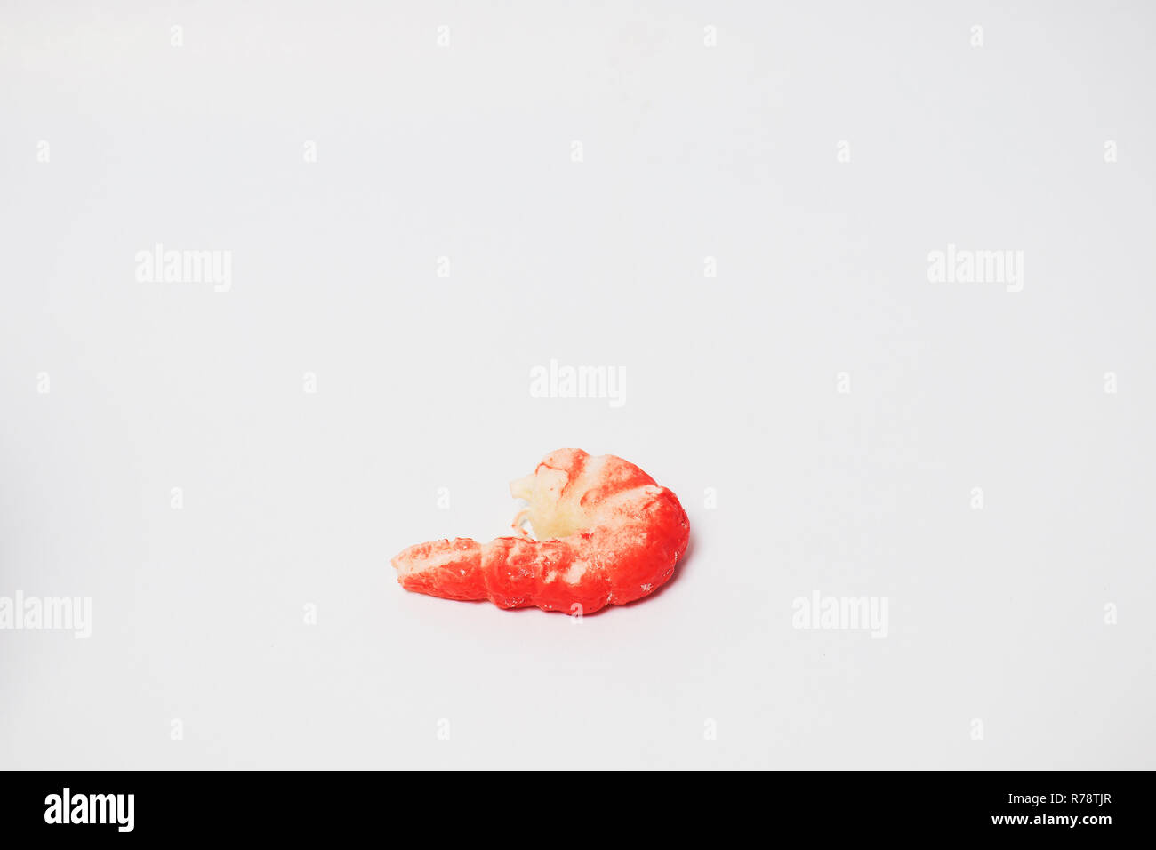 red shrimp white Stock Photo - Alamy