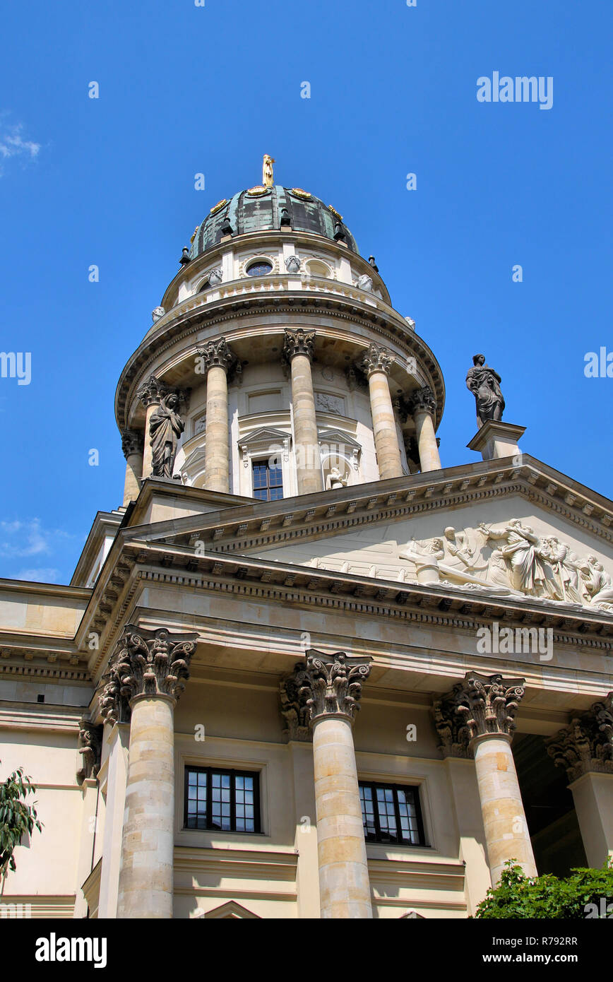 the french cathedral to berlin Stock Photo