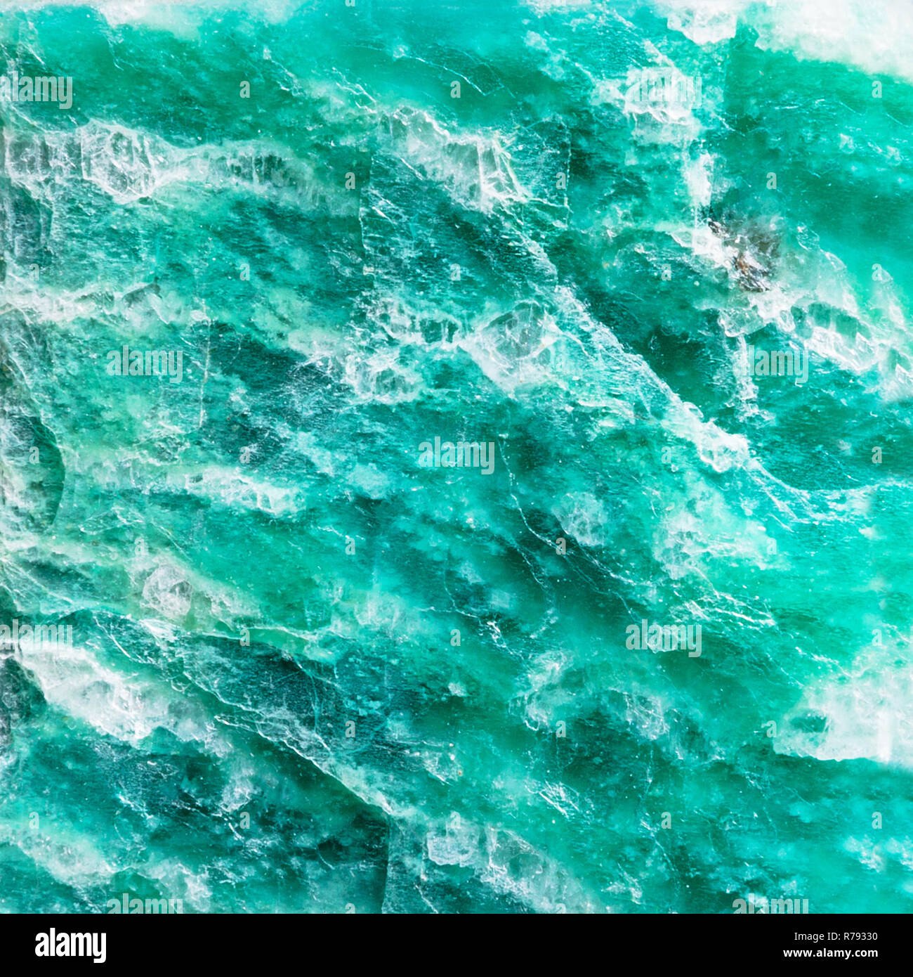 natural texture of polished amazonite mineral Stock Photo - Alamy