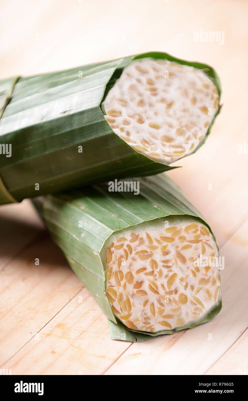 Tempeh from Indonesia Stock Photo Alamy