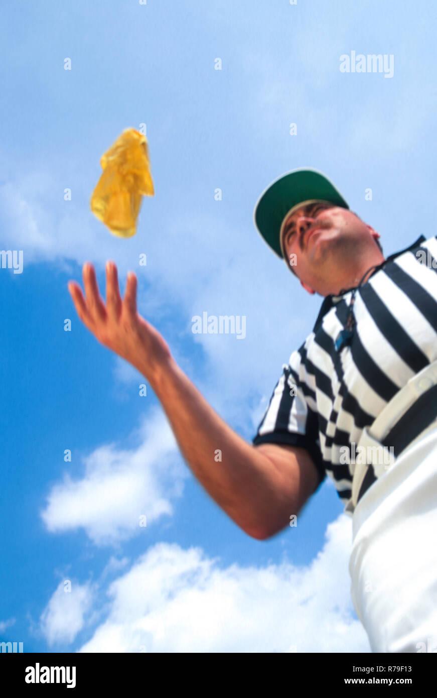 Why do referees throw their cheap hats