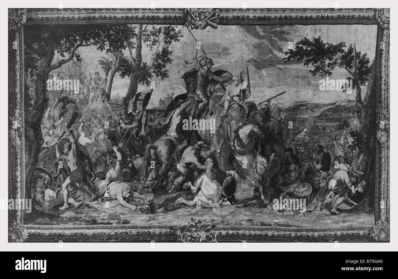 Defeat of Porus Stock Photo - Alamy