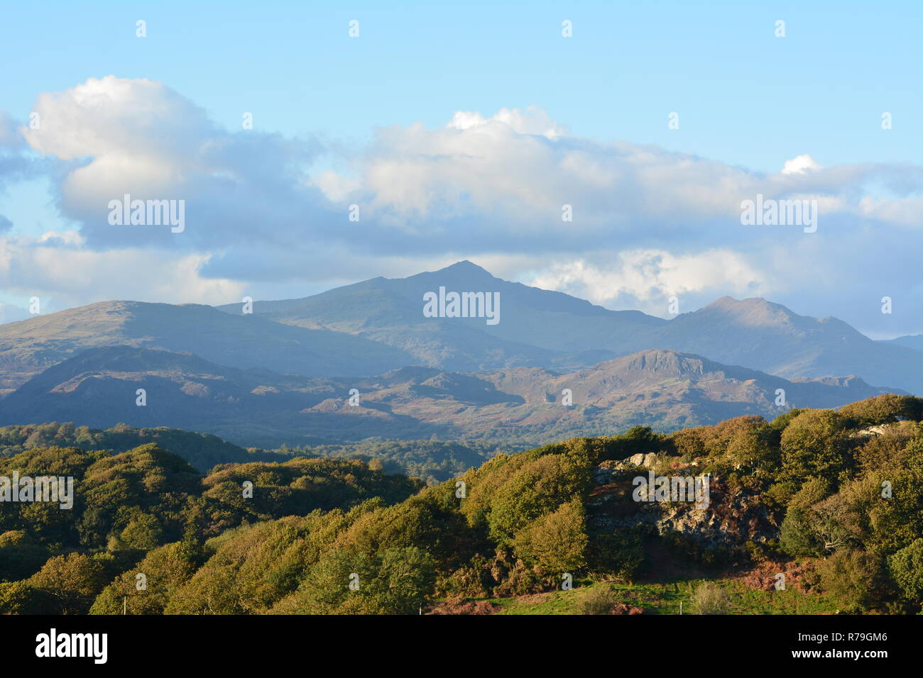 Yr Wyddfa/Snowdon Stock Photo