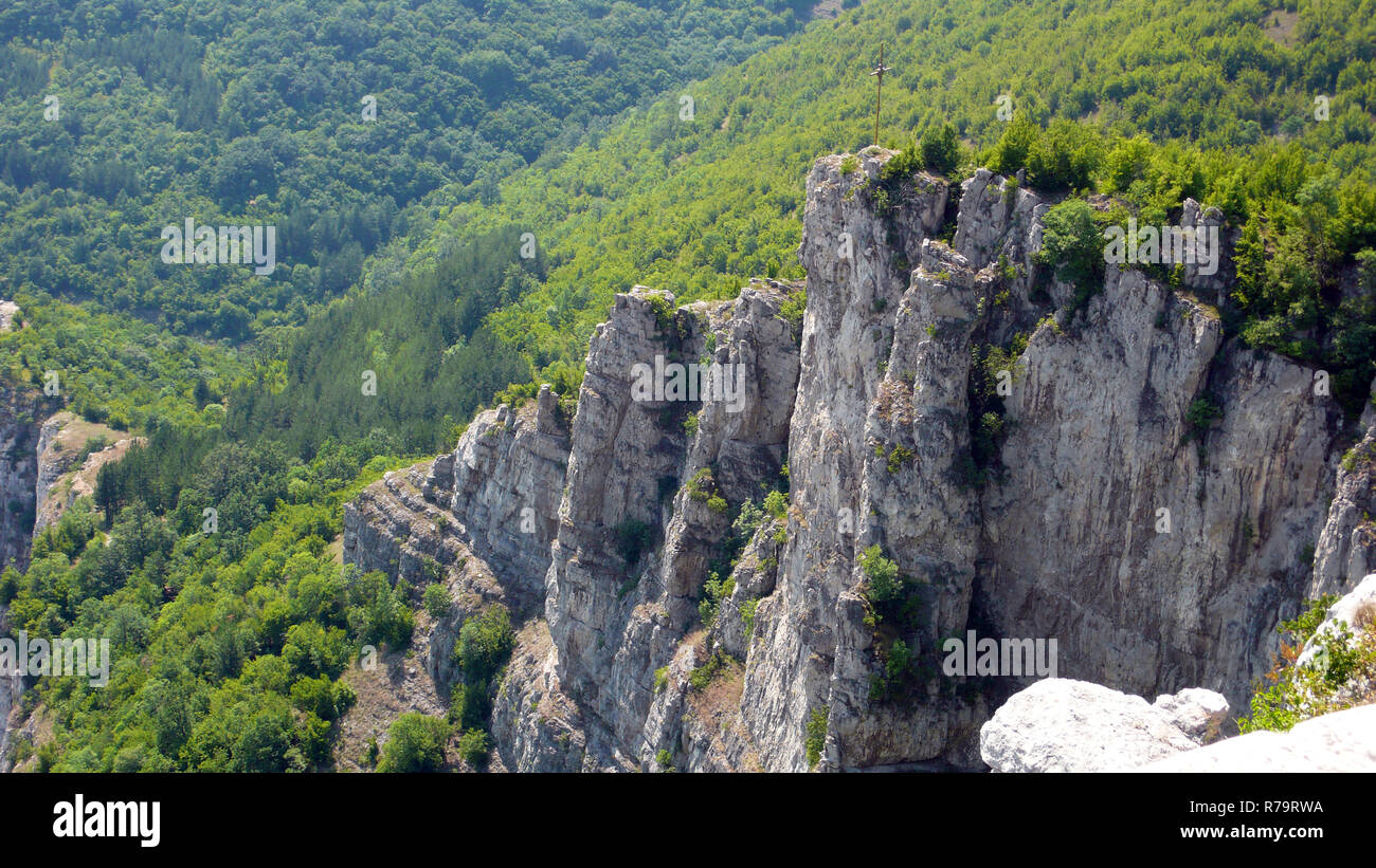 Amazing Landscape with Iskar Gorge, Balkan Mountains, Bulgaria Stock ...