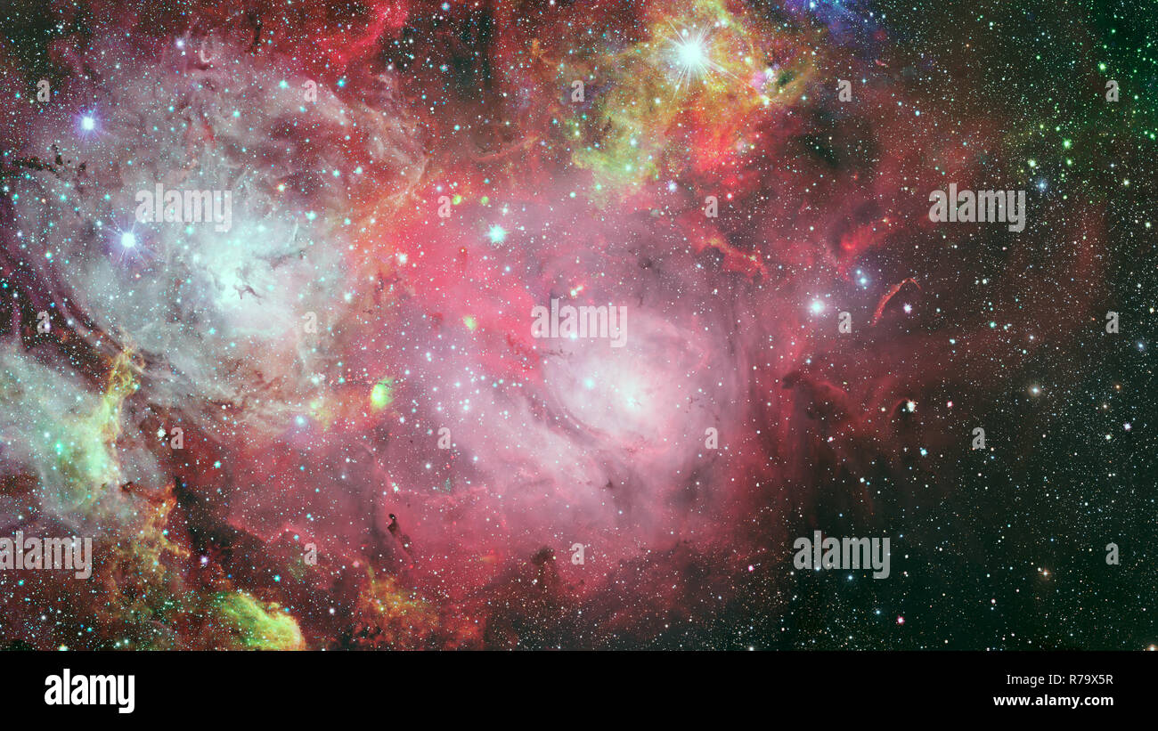 Universe filled with stars, nebula and galaxy Stock Photo - Alamy