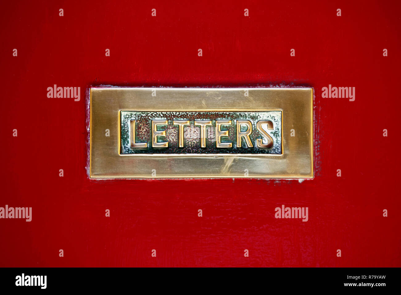 Letterbox Stock Photo Alamy