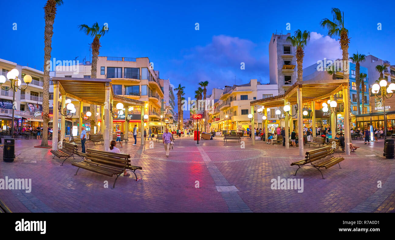 Bugibba malta hires stock photography and images Alamy