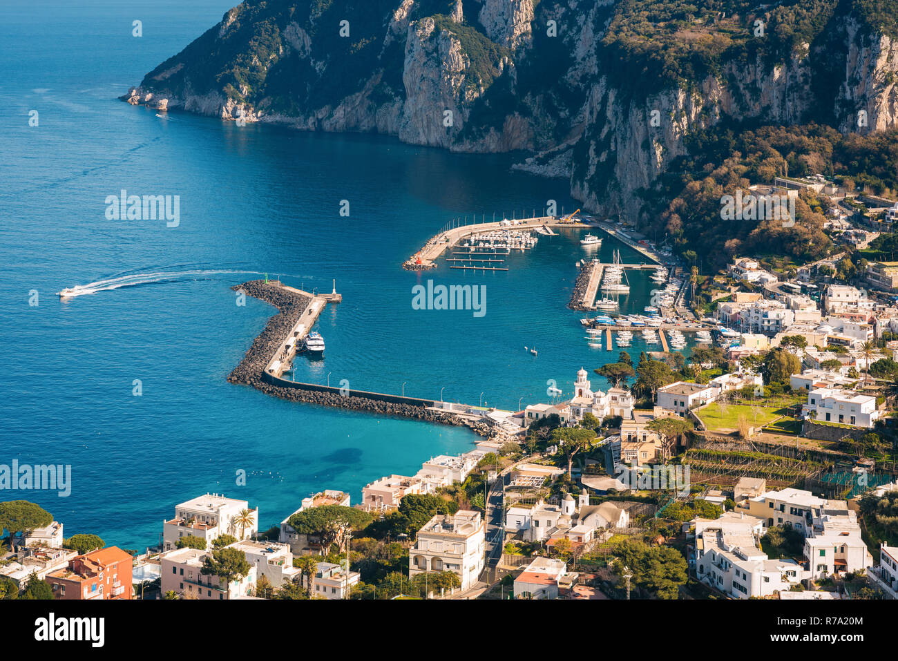View of marina grande hi-res stock photography and images - Alamy