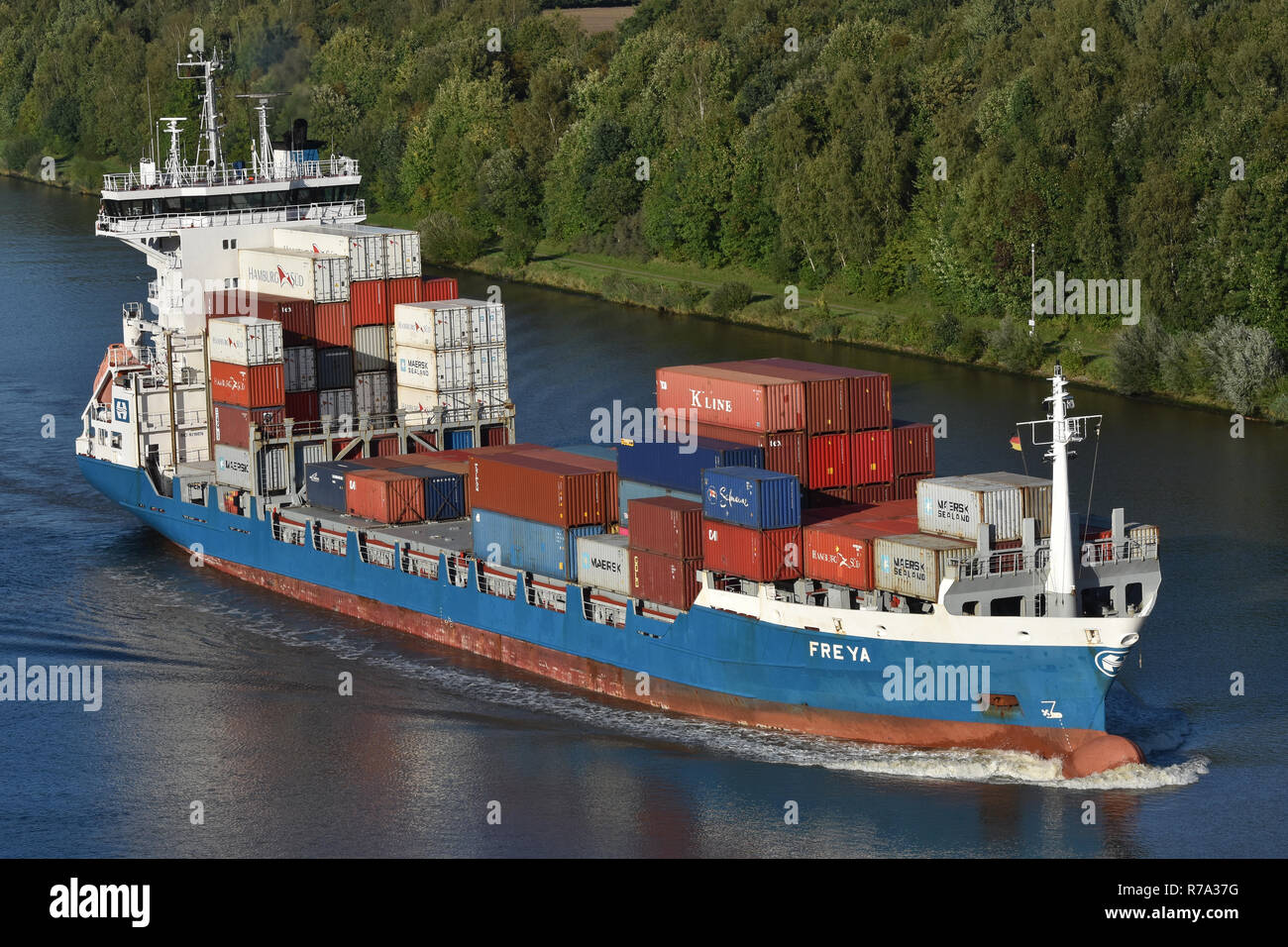 Containerfeeder Freya Stock Photo