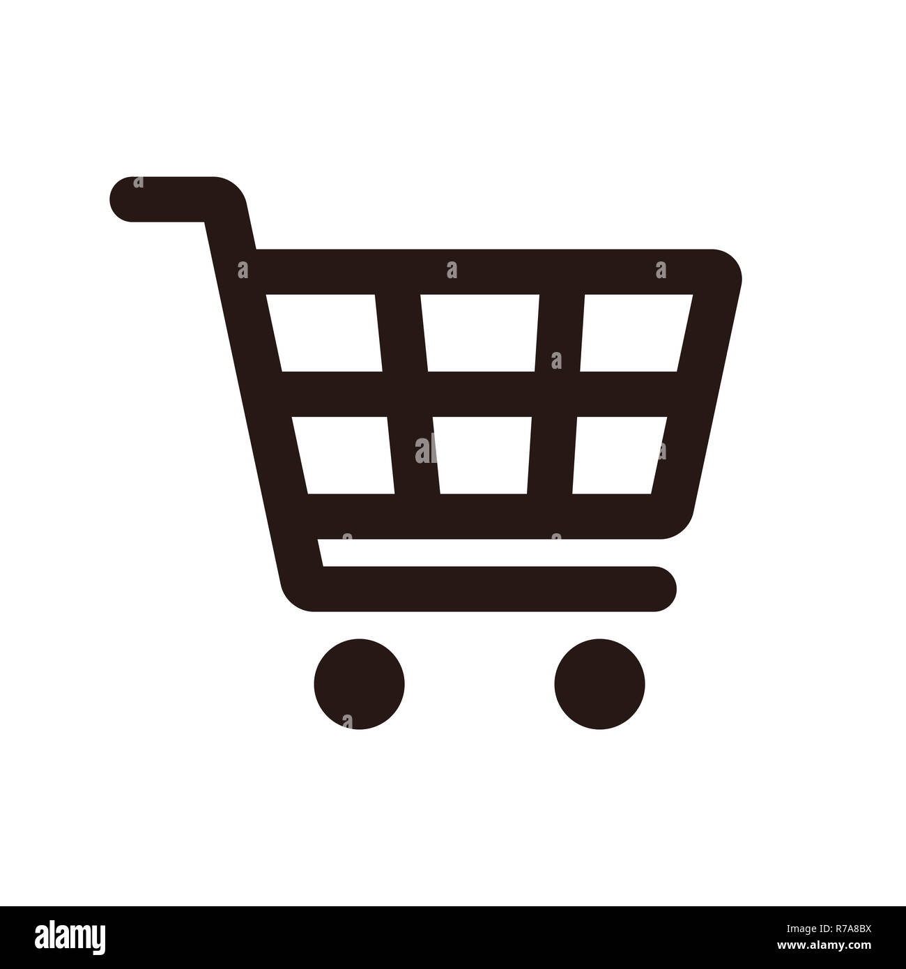 Shopping cart icon hi-res stock photography and images - Alamy