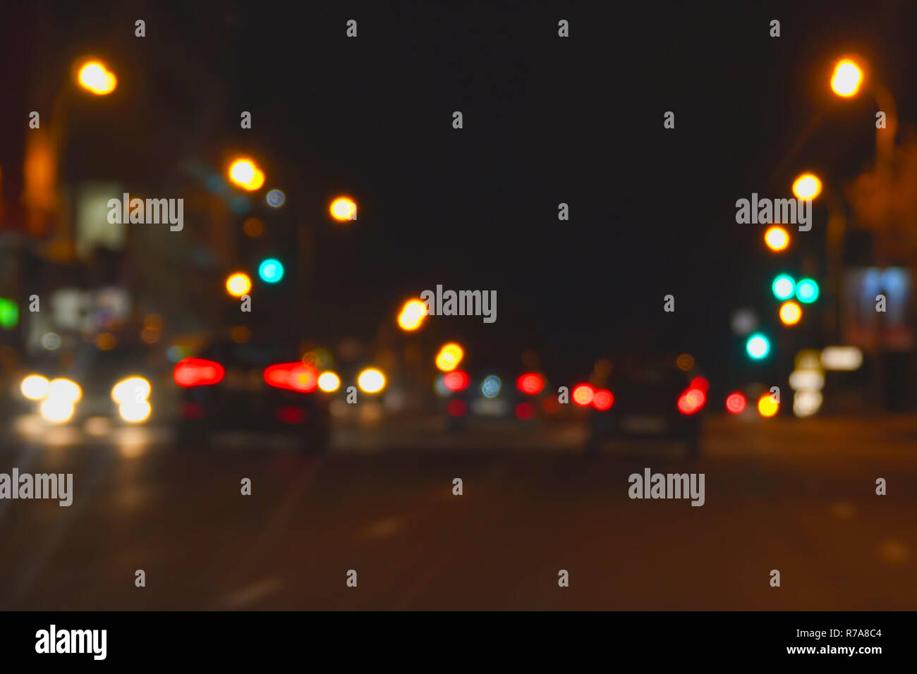 Defocused image road in hi-res stock photography and images - Alamy