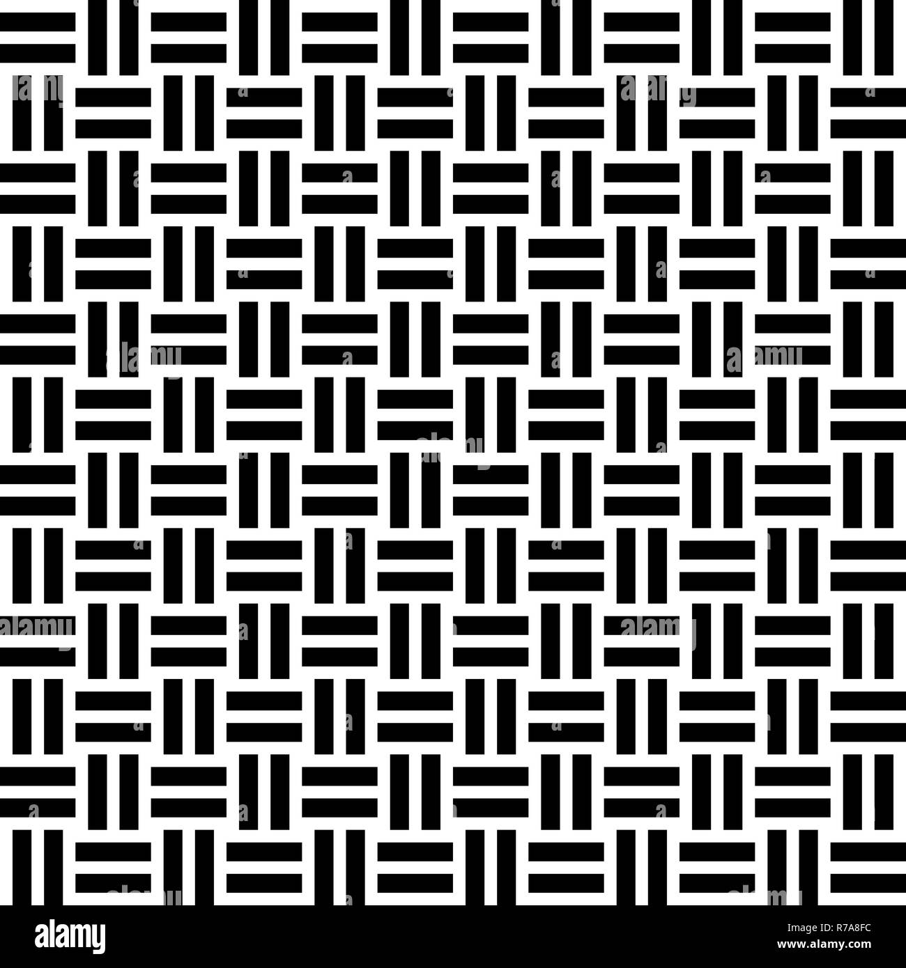 Seamless abstract pattern in black and white Stock Photo - Alamy