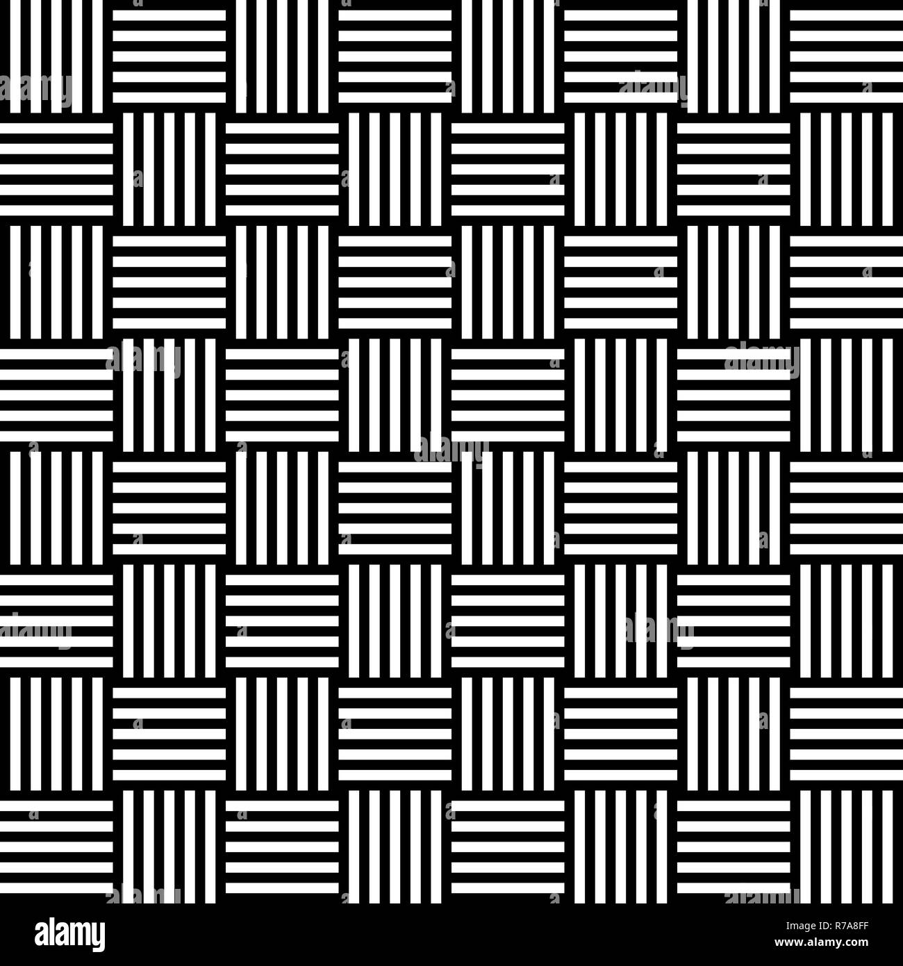 Seamless abstract pattern in black and white Stock Photo - Alamy