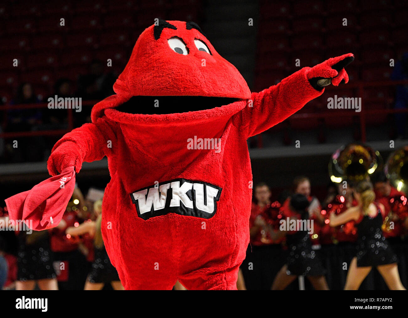Western kentucky hilltoppers mascot hires stock photography and images