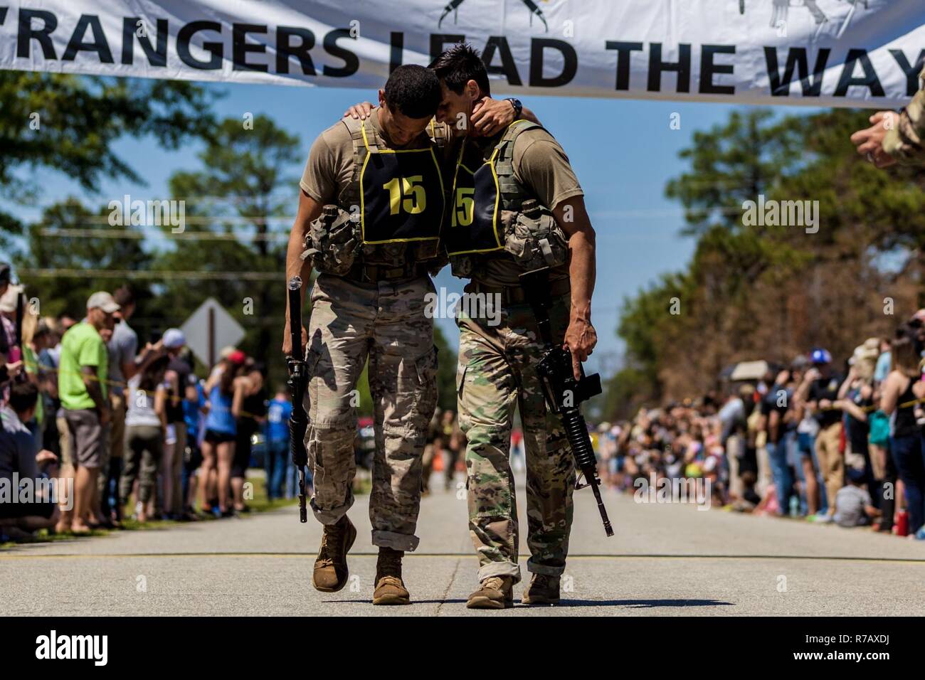 U.S. Army Rangers Master Sgt. Chad Stockpile and Staff Sgt. Carlos ...