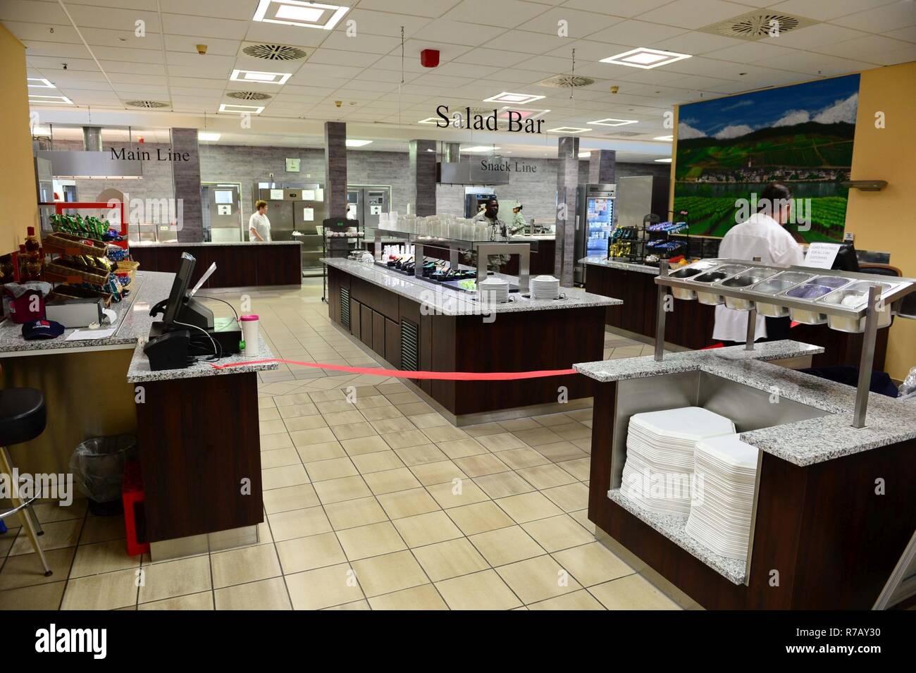 The Dining Facility at Spangdahlem Air Base opened its doors once again ...