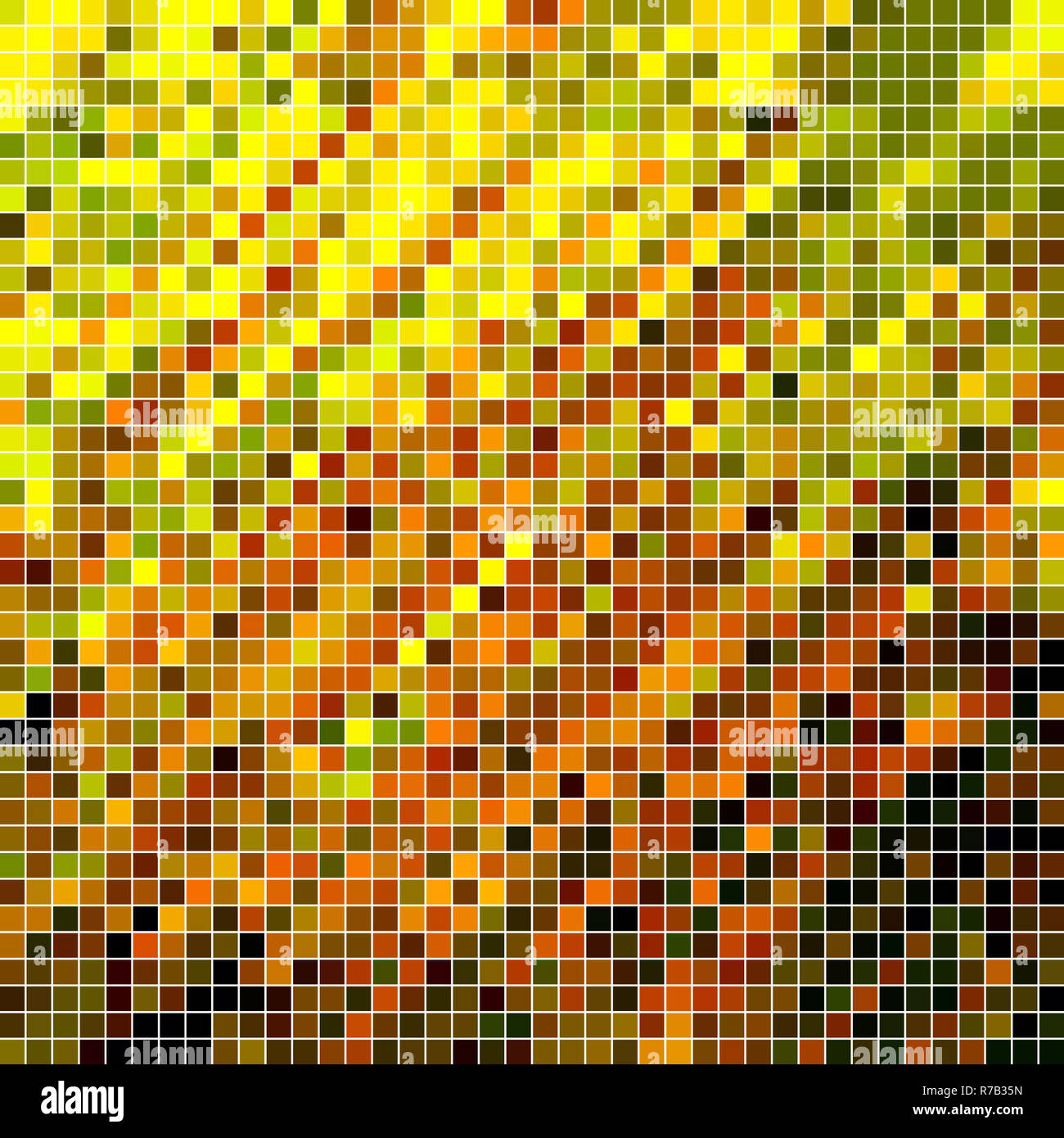 abstract square pixel mosaic background Stock Photo - Alamy