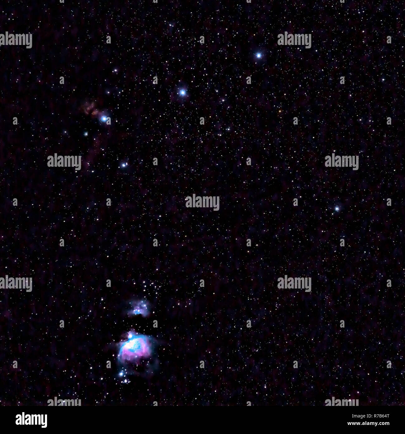 M42 Orion Nebula Stock Photo - Alamy