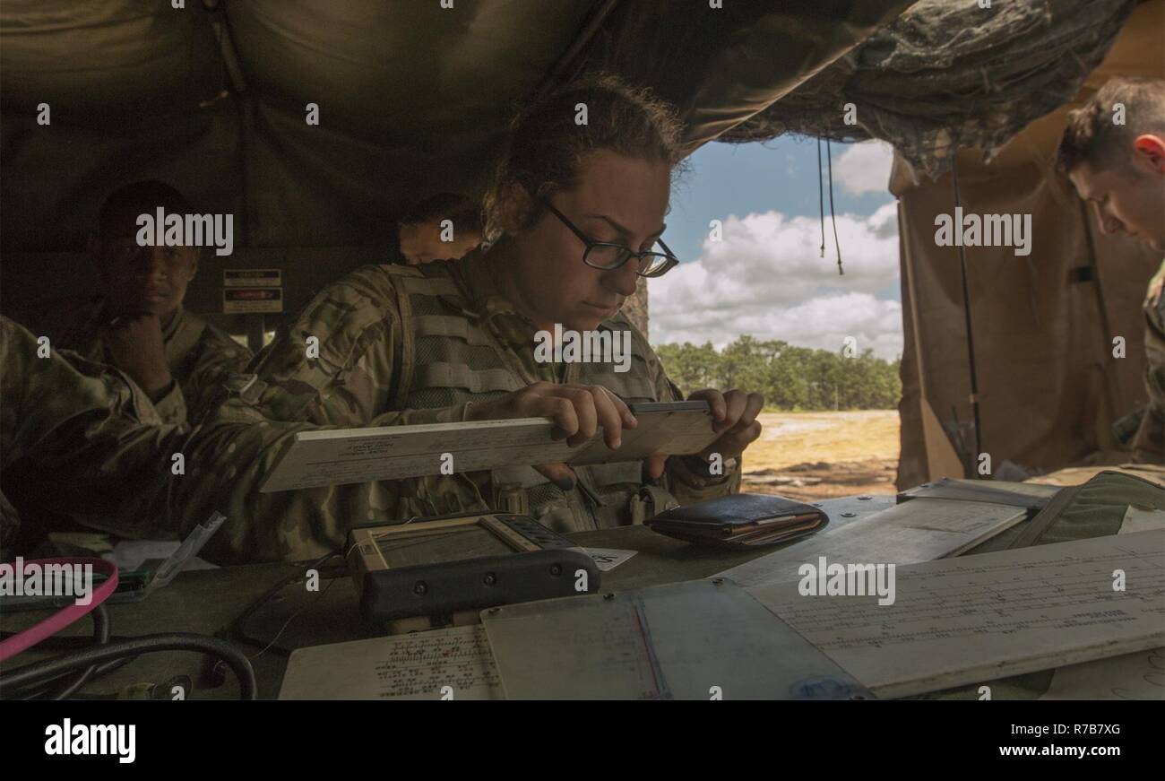 Pfc. Ashley Bruni, field artillery automated tactical data system
