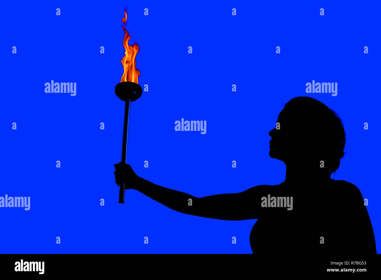 Proud female torchbearer hires stock photography and images Alamy