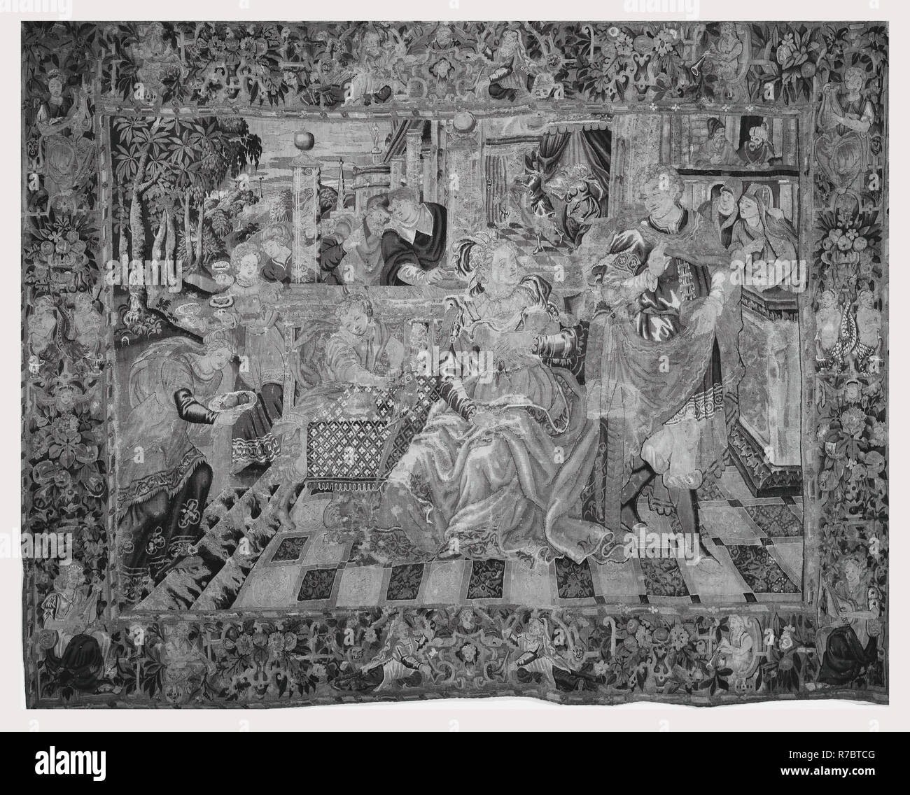 Joseph in Potiphar's house Stock Photo - Alamy