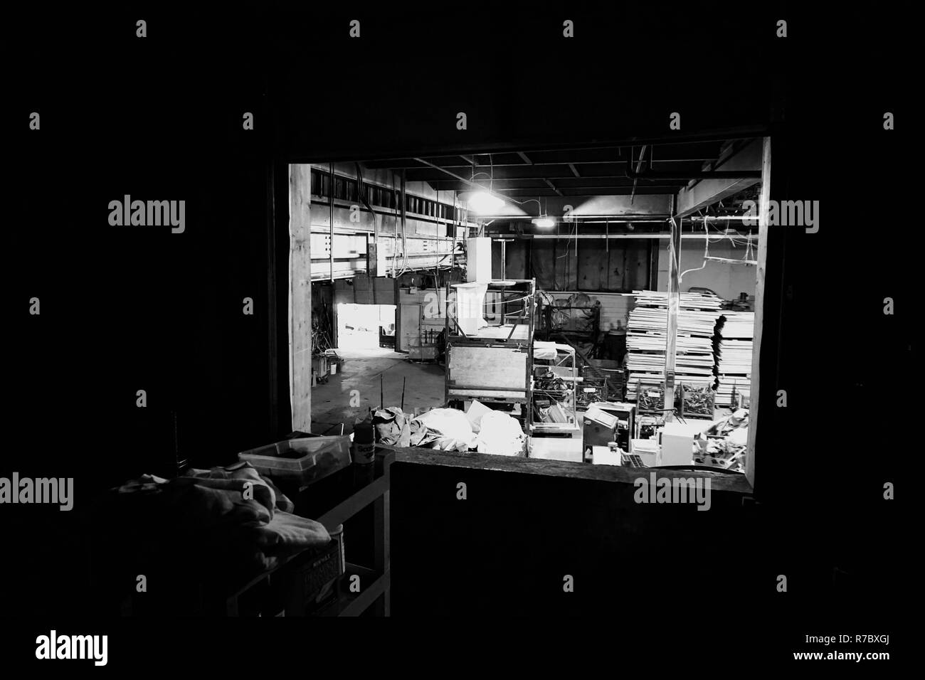 Messy warehouse hi-res stock photography and images - Alamy