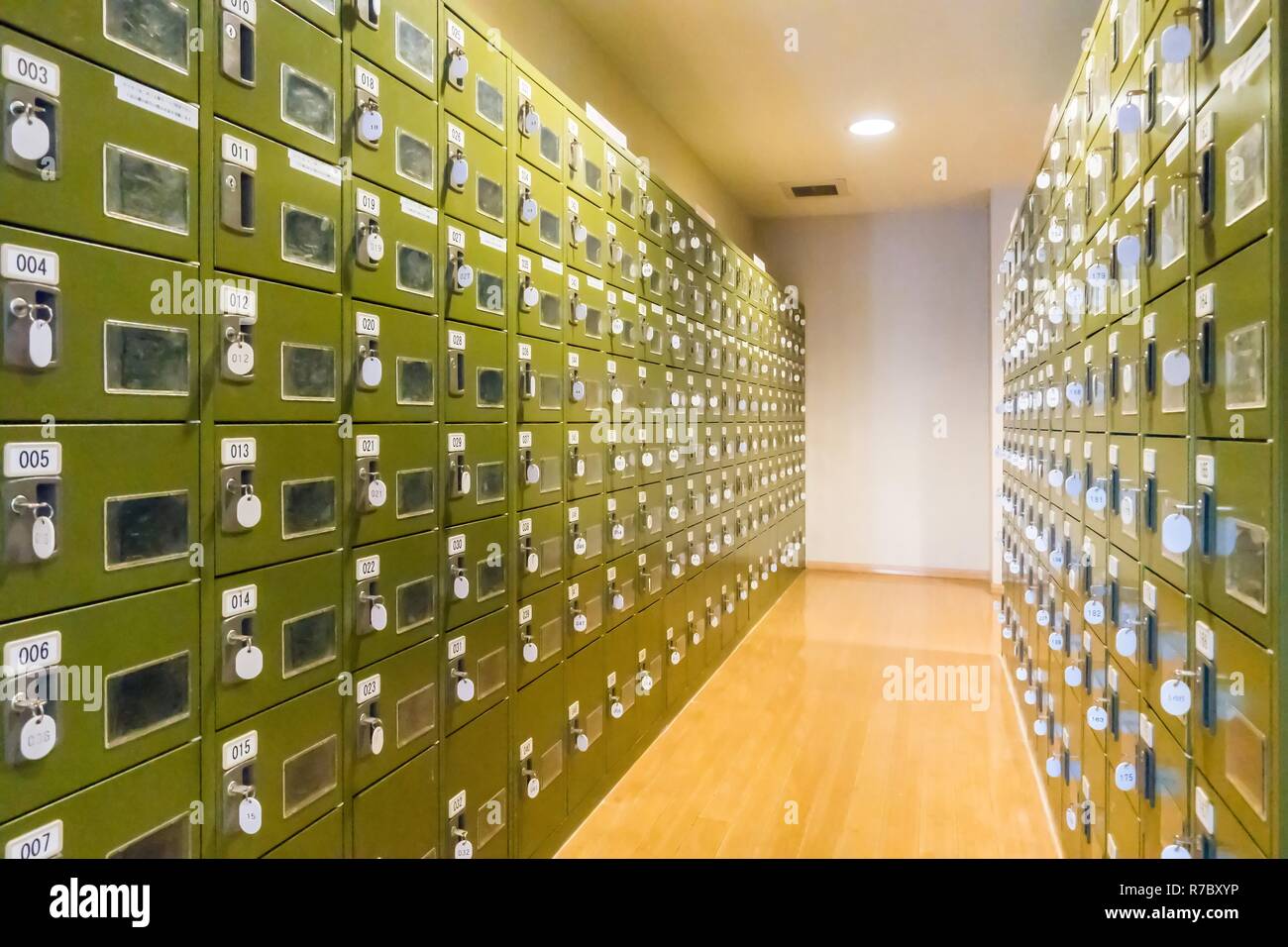 Locker room Stock Photo Alamy