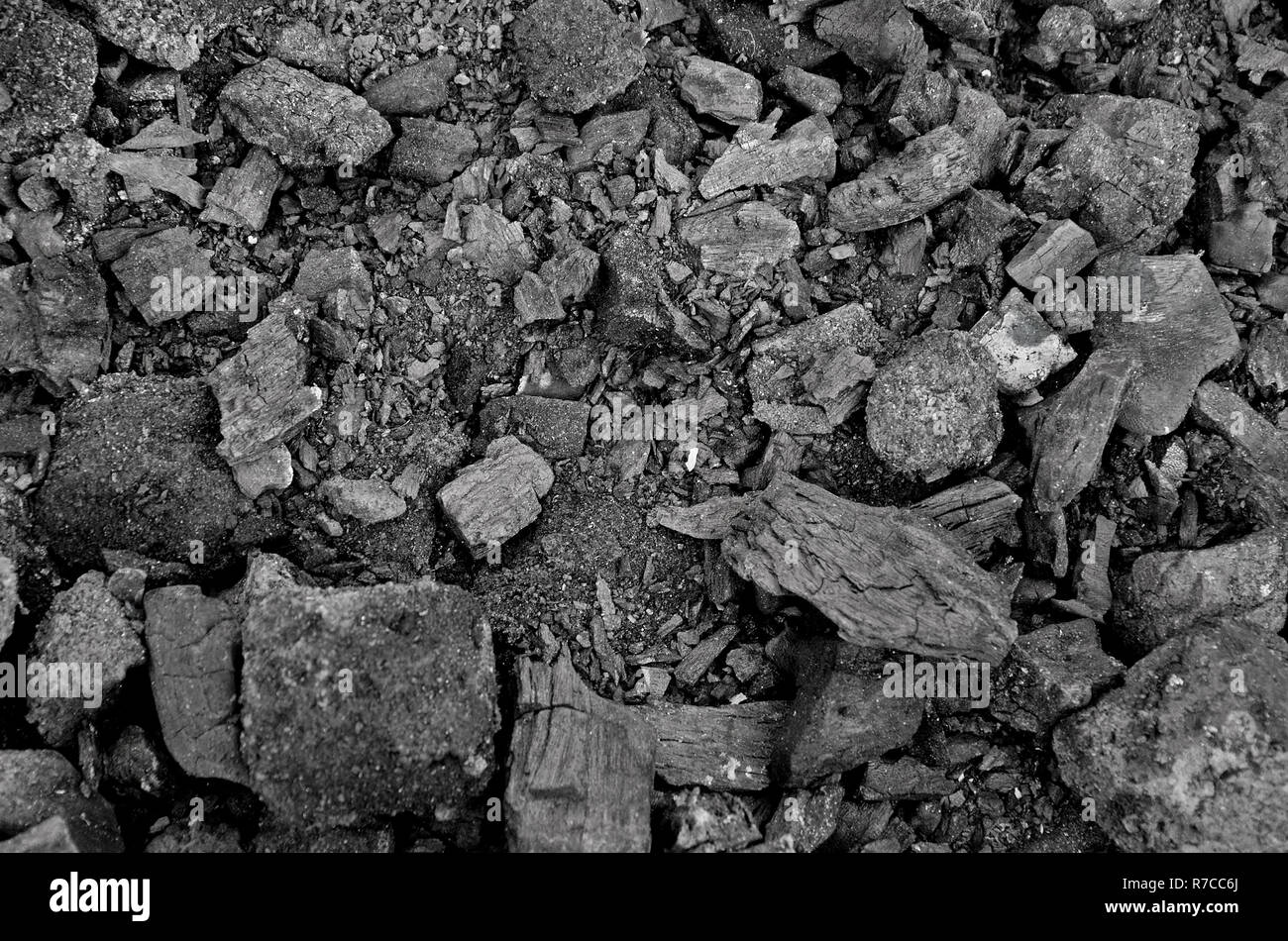 Texture of burnt coal in a fire. grayblack background Stock Photo Alamy