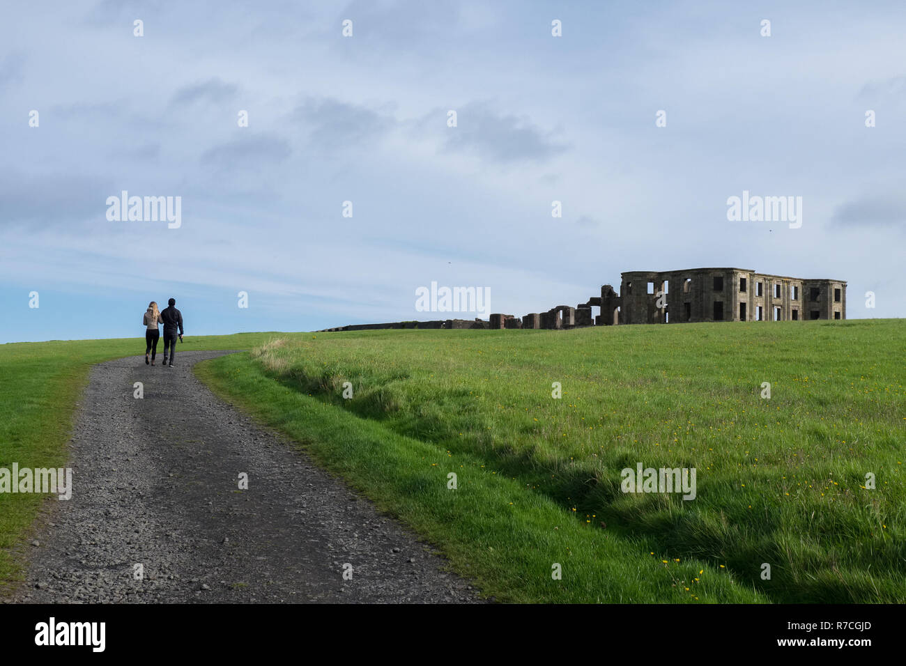 Downhill House, located in Downhill Demesne near Castlerock in County