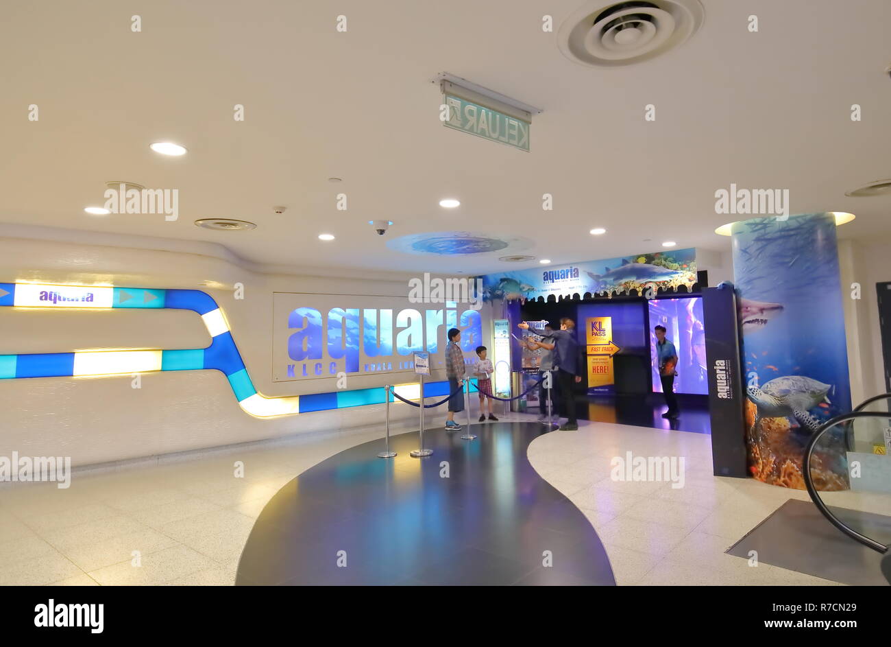 Aquaria KLCC Aquarium in Kuala Lumpur Malaysia Stock Photo Alamy