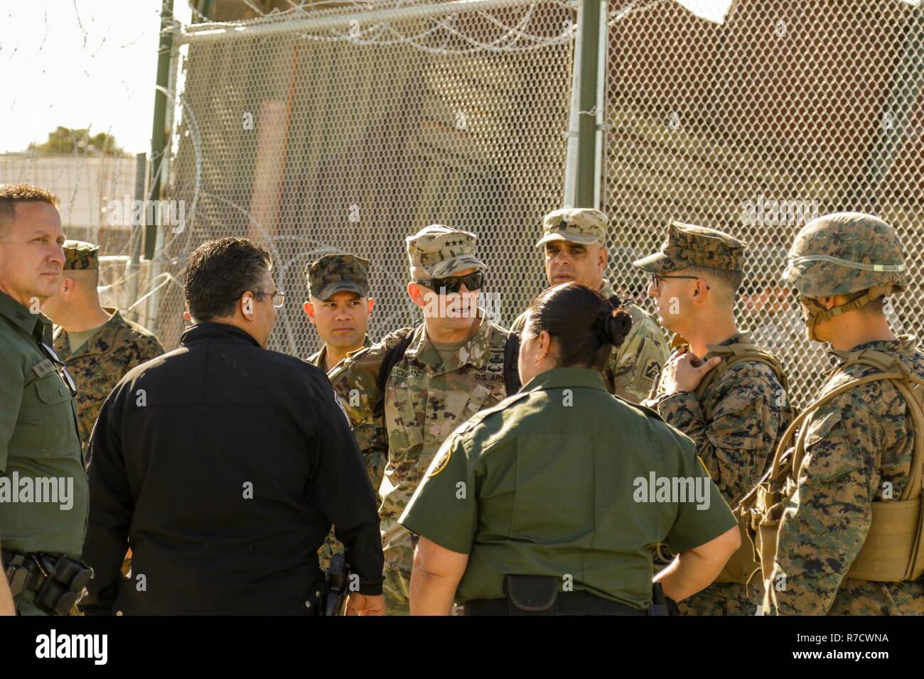 U.S. Army Lt. Gen. Jeffrey Buchanan, commanding general of U.S. Army ...