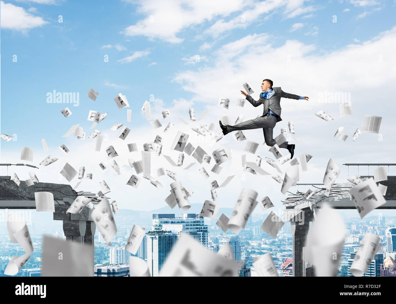 Problem and difficulties overcoming concept Stock Photo - Alamy