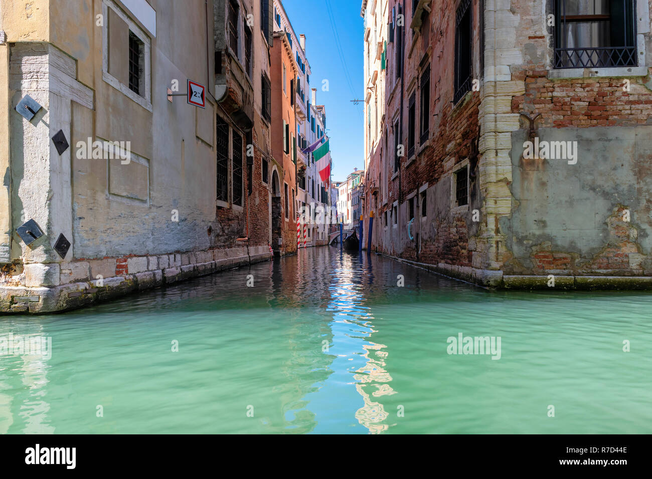 Venice Canal - Venice, Italy Stock Photo