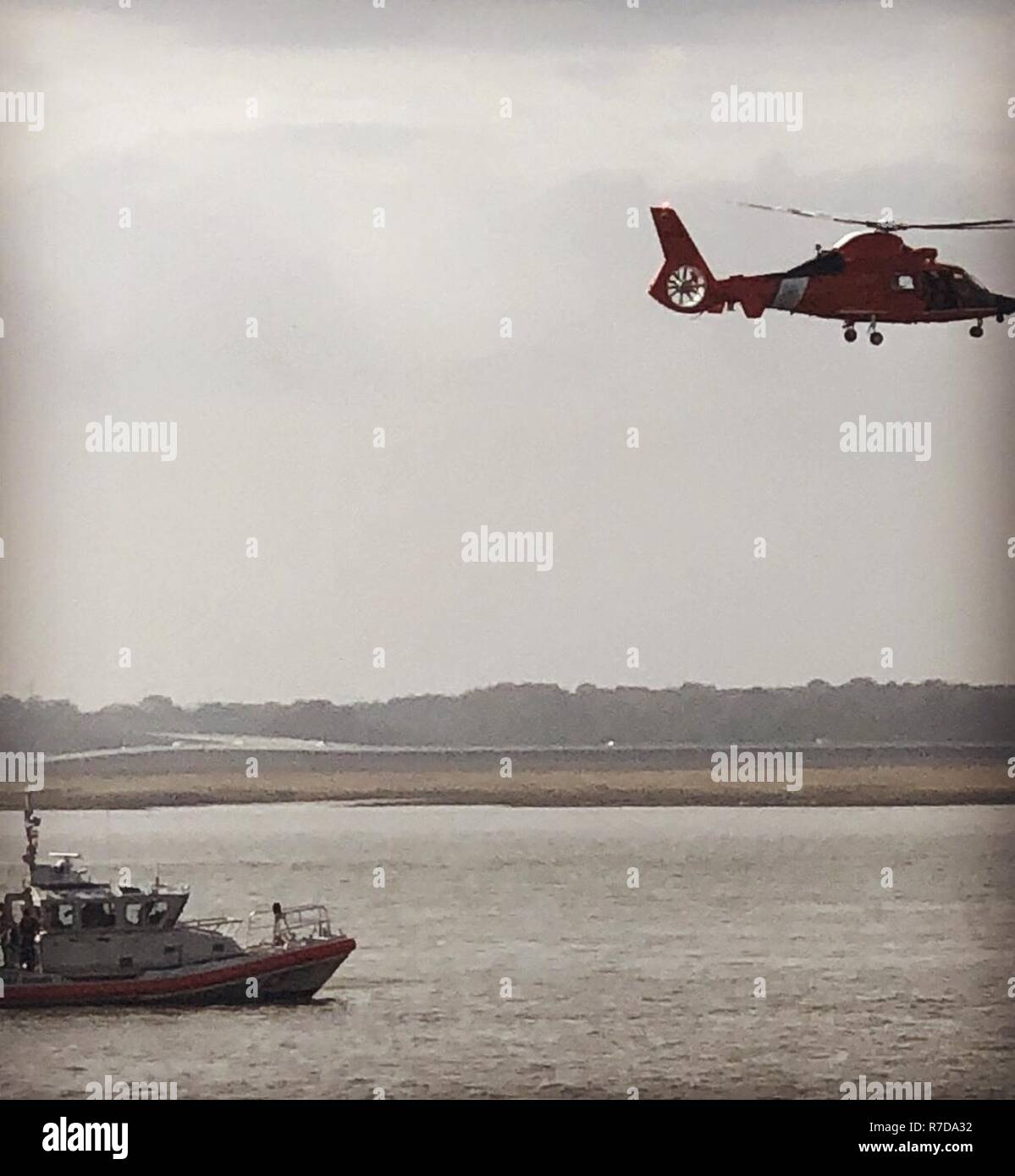 Coast Guard Station Charleston 45foot Response BoatMedium and an Air