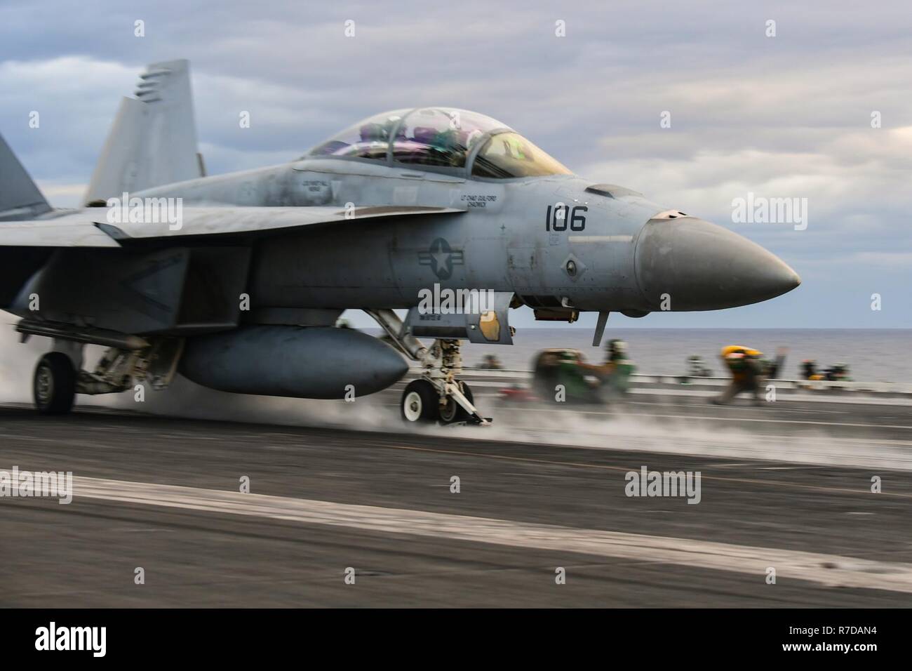 ADRIATIC SEA (Nov. 28, 2018) An F/A-18F Super Hornet, assigned to the ...