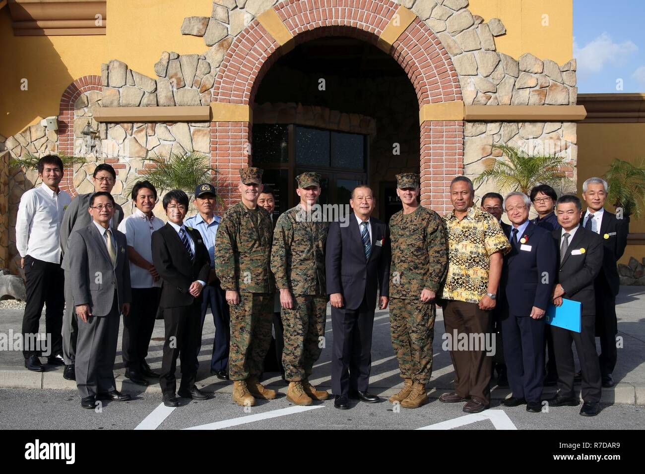 CAMP FOSTER, OKINAWA, Japan Leadership from Camp Foster, Marine Corps
