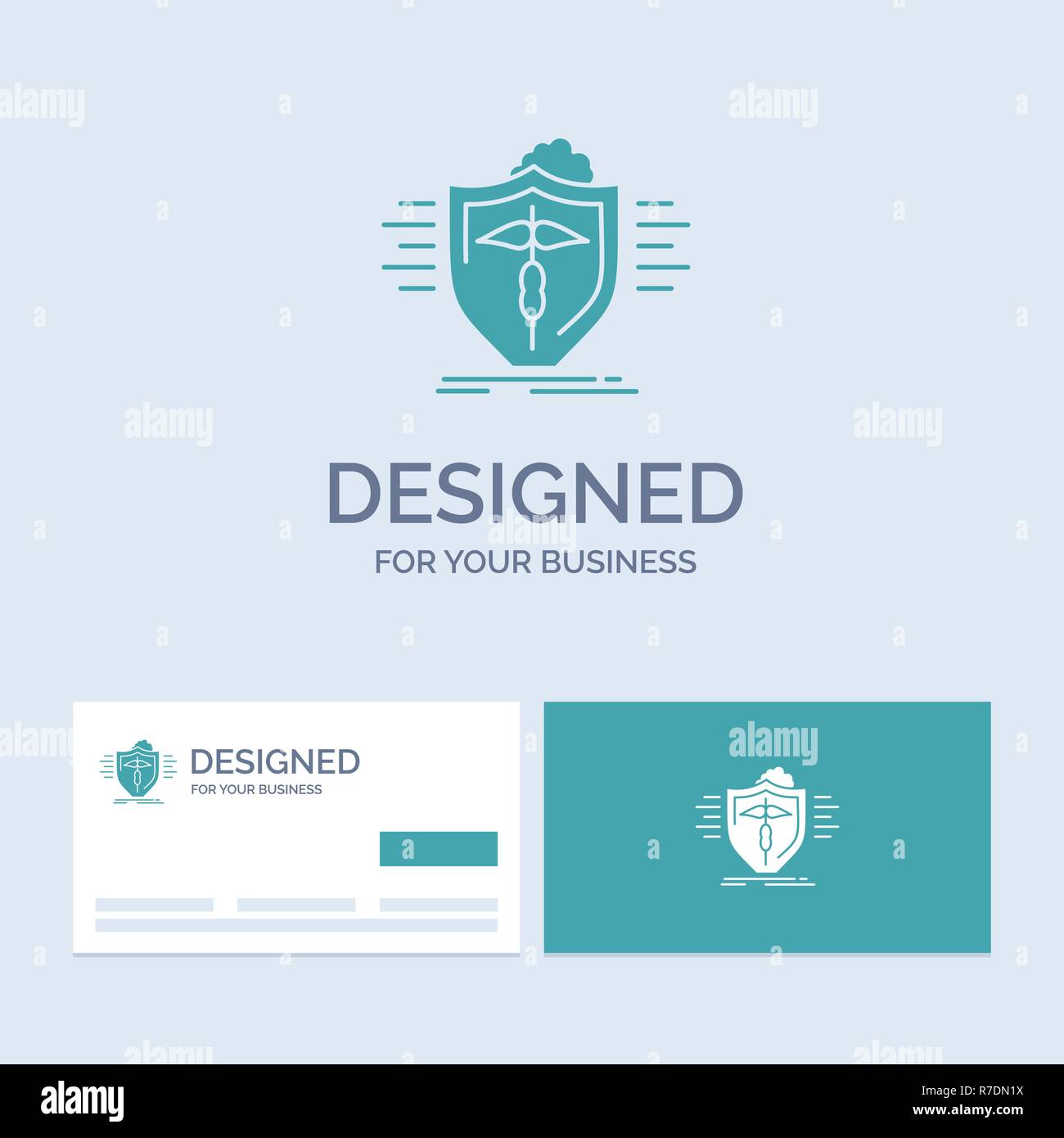 Insurance Health Medical Protection Safe Business Logo Glyph