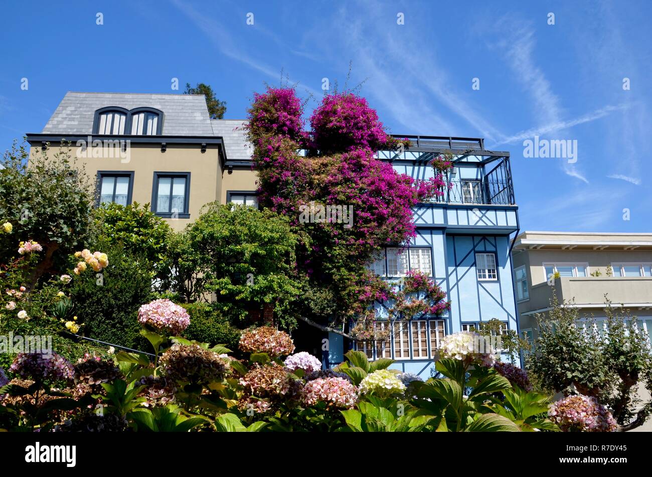 Pastel colored houses hires stock photography and images Alamy