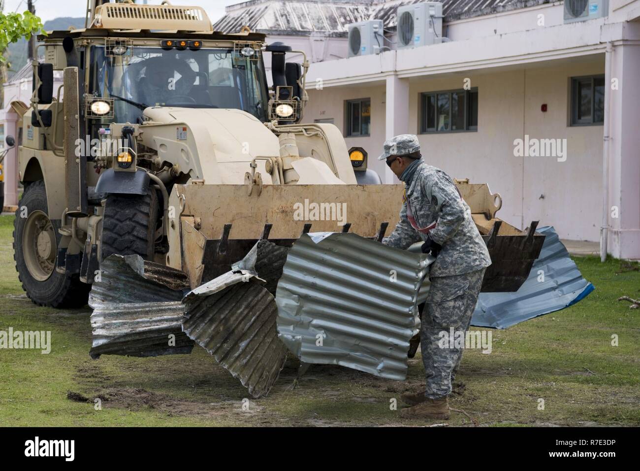 Guam Army National Guardsman Spc. Patrick Pocaigue, 1224th Engineer