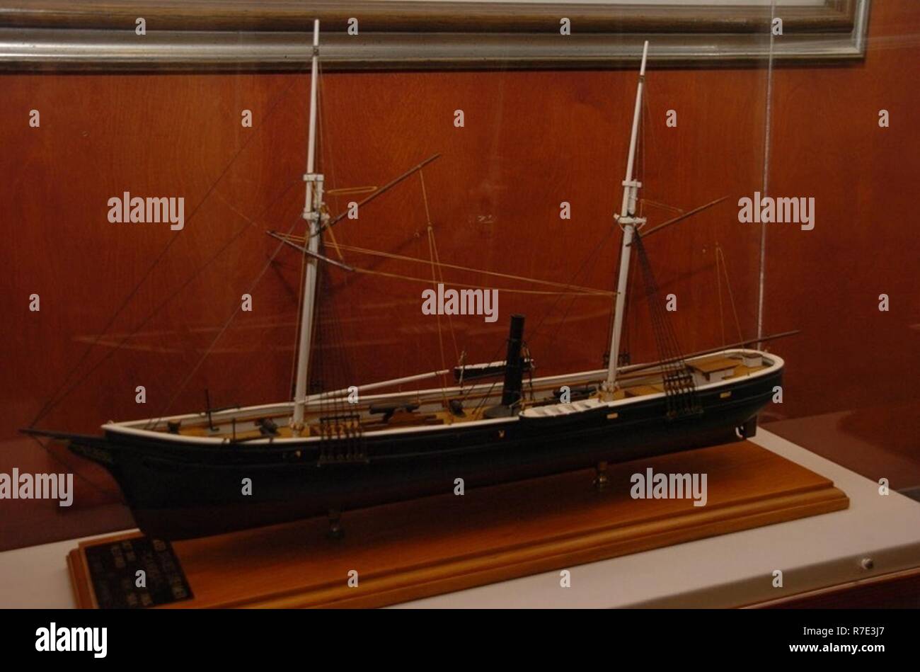 The Civil War gallery at the Hampton Roads Naval Museum, contains a ...
