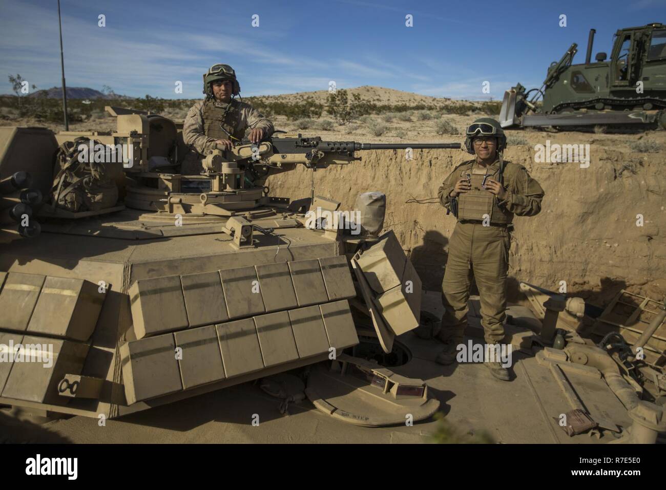 U.S. Marine with, Mobile Assault Company, 1st Combat Engineer Battalion ...