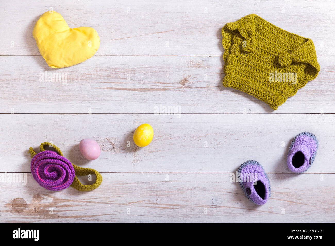knitted baby items