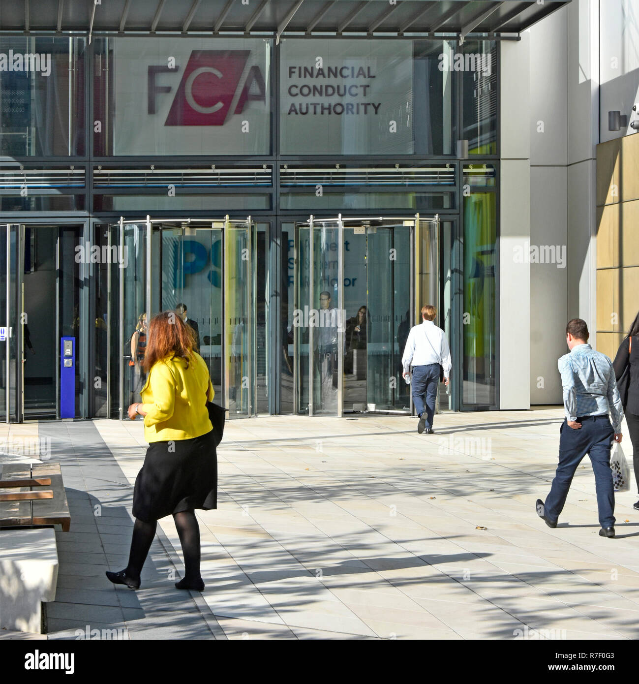 Financial Conduct Authority FCA modern London office building in  International Quarter near Westfield & Olympic Park Stratford East London  England UK Stock Photo - Alamy