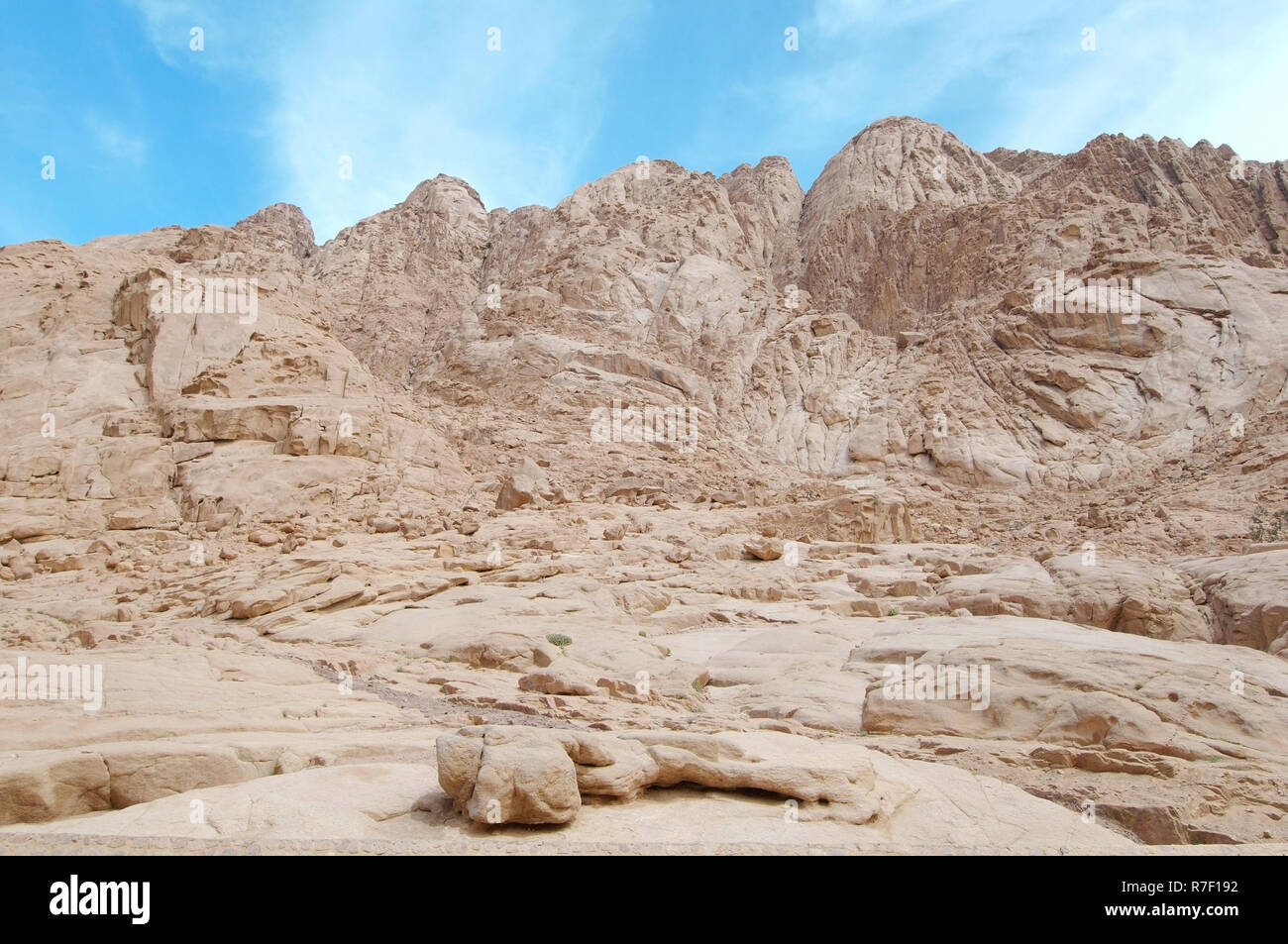Sinai mountains, Sinai Peninsula, Egypt Stock Photo